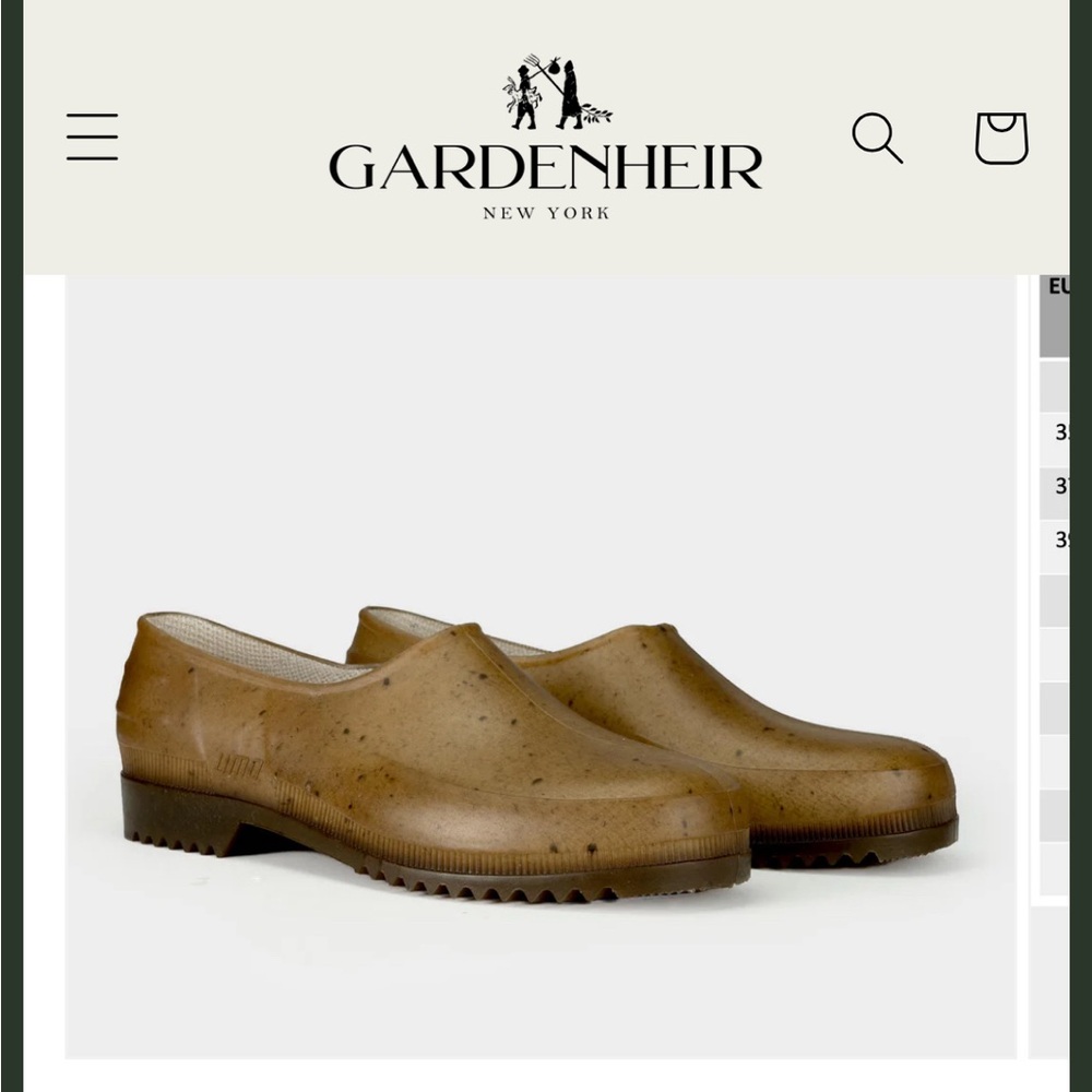 Plasticana Gardana Clog in Sepia